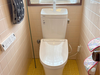 トイレリフォーム 使い勝手はそのまま、家計にやさしいトイレ